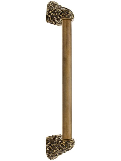 12 inch Queensway Appliance Pull With Smooth Bar in Antique Brass.